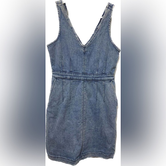 💘2 for $20 💘 Dynamite denim zip-up dress - Picture 1 of 6